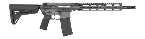 vktr industries vk-1 5.56mm 30rd,13.70" black threaded barrel, sniper gray cerakote aluminum receiver picatinny rail, m-lok handguard, black magpul...