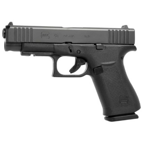 glock 48 used like new 9mm, 4.17" barrel, black, fixed sights, like new w/full warranty, 10rd