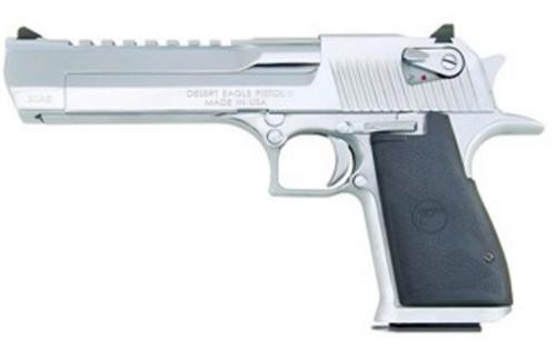 magnum research desert eagle, .357 mag, 6", polished chrome