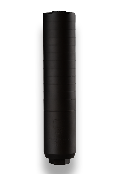 q thunder chicken suppressor, blemished, 308 win, titanium, quickie fast-attach, 14.7oz