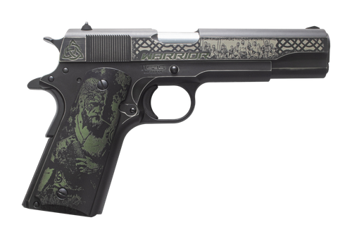 tisas 1911 a1 service warrior, 45 acp, 5" barrel, serrated slide, beavertail, 7rd