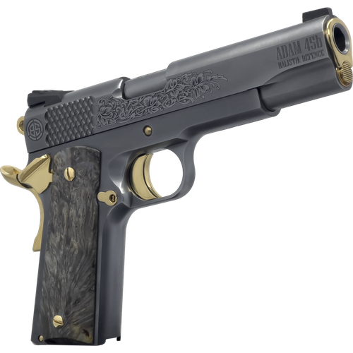 dickinson arms adam 1911 titan, 45 acp, 5" barrel, 8rd