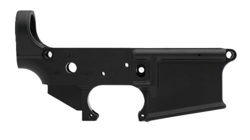 black rain ordnance spec 15 stripped lower receiver, armor black