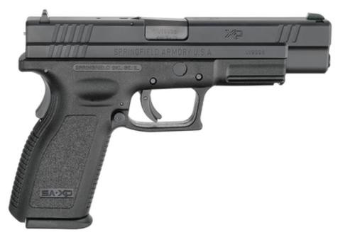 springfield xd tactical 9mm 5" barrel action trigger system black 10rd mag ca compliant