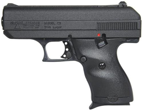hi-point model c9 9mm 3.5"barrel black comes with hard case 8rd mag