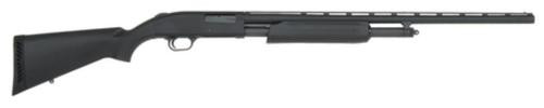 mossberg 500 pump 20 ga 26" 3" black synthetic stock blue