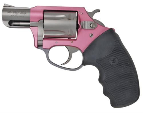 charter arms undercover lite, .32 h&r mag, 2" barrel, 5rd, pink/silver