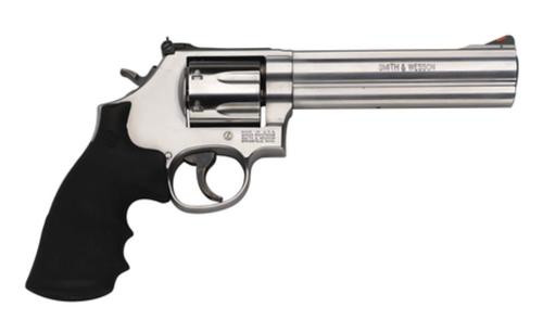 smith & wesson model 686+ distinguish combat 357 mag 6" 7rd synthetic grip adjustable sight ss