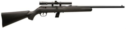 savage 64 fvxp with scope 22lr 20.5" barrel, synthetic black, 10rd