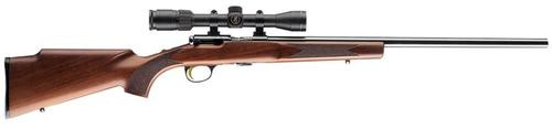 browning t-bolt target/varmint 22lr 22" barrel, satin walnut stock blue, 10rd