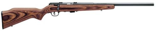 savage mark ii bv bolt 22 lr 21" barrel, laminate brown stock blued, 5rd
