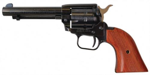 heritage rough rider .22 lr/.22 magnum 4.75" barrel blue finish cocobolo grips 9rds