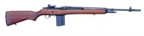springfield m1a standard sa 308 win/7.62, 22" barrel, walnut stock, blued, 10rd mag