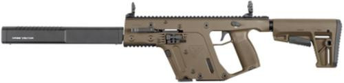 kriss inc, vector crb, gen ii,  matic , 9mm, 16" barrel, matte finish, flat dark earth, kriss stock, back-up front & rear sight, 1 magazine, 40rd