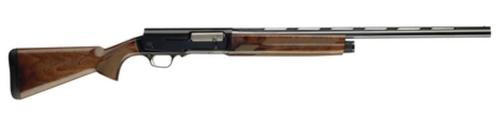 browning a5 hunter 12 ga 3" chamber 26" vent rib barrel blue finish ds choke tubes walnut stock gloss finish 4rd