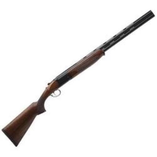 savage stevens model 555 over/under break action, 28 ga, 26", 2.75" chambers, walnut stock