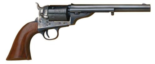 cimarron 1875 open top army .45 colt 7.5" barrel standard blue finish walnut grip