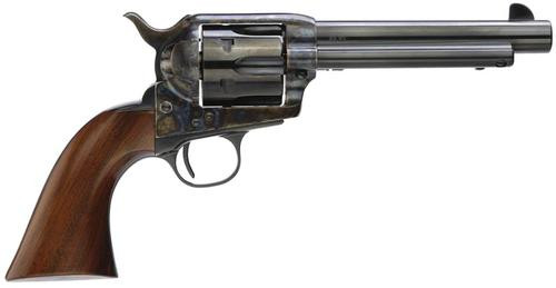 taylor's 1873 gunfighter deluxe 357 mag 5.5" 6 wood grip blued