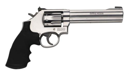 smith & wesson 617 k-22 masterpiece 22lr 6" barrel houge rubber grip 10rd
