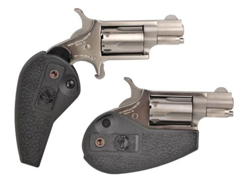 naa hgblr 22 holster grip 22lr 1.12" 5rd black holster grip ss