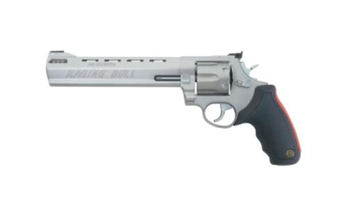 taurus model 444 raging bull 44remmag 8.38" barrel 6rd adjustable sight synthetic grip matte ss