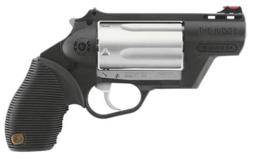 taurus judge public defender 45 colt/410 ga, 2.5" barrel, black, rubber grip, 5rd