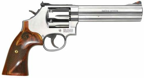 smith & wesson 629 deluxe 44 magnum / .44 special, 6.5", wood grips, stainless