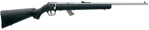savage arms mark ii fss full size 22 lr 10rd,21" matte button d barrel, matte stainless steel receiver, matte black fixed synthetic stock