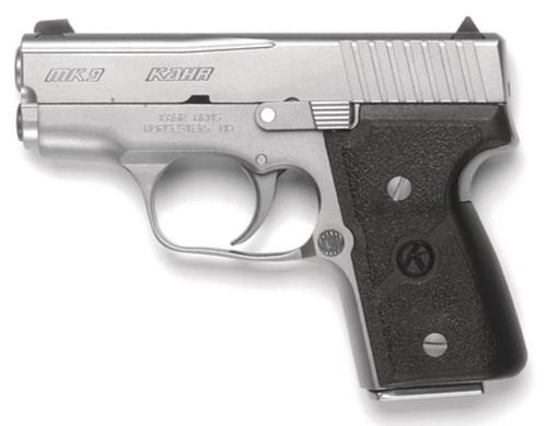 kahr arms mk9 9mm 3", /7+1 as black nylon textured grip matte ss,  6 rd