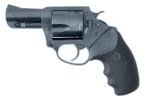 charter arms bulldog, .44 special, 2.5", 5rd, black rubber grip, blued