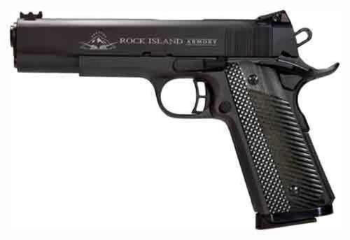 rock island armory m1911-a1 fs tactical ii 9mm 5" vz grips parkerized 9 round