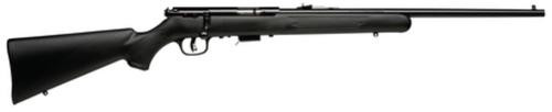 savage 93r17 f bolt 17 hmr 21" barrel, synthetic black stock blued, 5rd