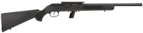 savage 64 fv-sr semi-auto 22lr 16.5" barrel, synthetic black stock blued, 10rd
