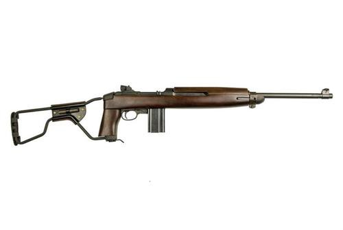 inland m1 carbine paratrooper .30 carbine 18" barrel wire stock 15rd mag