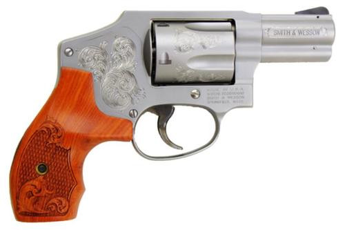 smith & wesson model 640 357 mag engraved, 2.1" barrel, 5rd