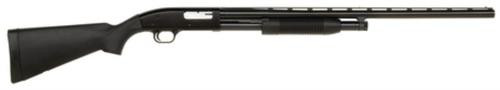maverick model 88 pump 12 ga 28" 3" black synthetic blue finish
