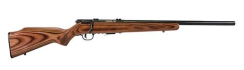 savage model 93r17 bv .17 hmr 21" heavy barrel blue finish laminated stock accutrigger 5 round
