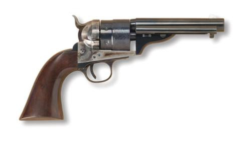 cimarron 860 richards mason model .38 special 5.5 inch barrel standard blue finish walnut grip