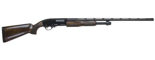cz 620 field select pump 20 ga, 28", 3" chamber, 4rd, walnut/blued