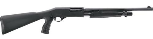 stoeger p3000 12 ga, 18.5" barrel, 3" chamber, black, pistol grip, 4rd