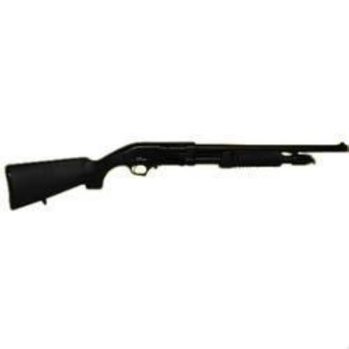 iver johnson 12 ga, 18", 5rd, polymer stock, blued