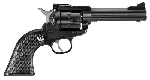 ruger single-six 22lr/22 mag, 4.62" barrel, adjustable sights, blued finish