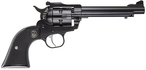 ruger single-six combo 2 cylinder 22lr/22 mag, 5.5" barrel, adjustable sights, blued finish 6 rd