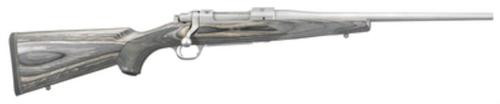 ruger m77 hawkeye compact .308 winchester 16.5 inch stainless steel barrel grey laminate stock no sights 4 rounds