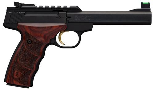 browning buck mark plus udx, 22lr, 5.5", 10rd, rosewood ultragrip dx
