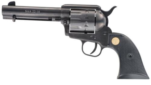 chiappa firearms 1873 saa, 22lr, 4.75", 10rd, black synthetic