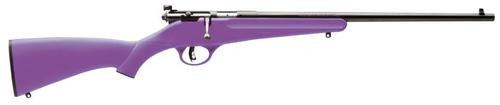 savage rascal youth 22 lr (lr) 16.125" 1 synthetic purple st