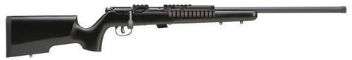 savage 93r17 trr-sr bolt 17 hmr 22" barrel, wood black stock black, 5rd