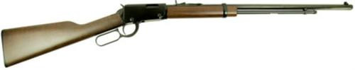 henry frontier rifle, 22lr, 24", 16rd, american walnut stock, blued