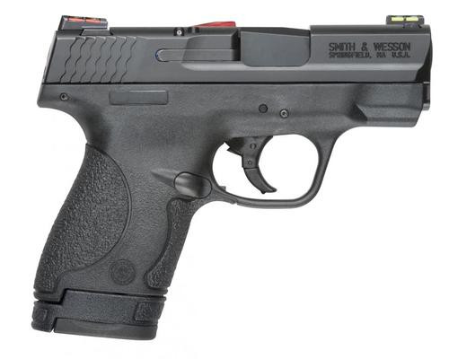 smith & wesson m&p9 shield, ca legal, 9mm, 3.1", hiviz 2.0 7/8r